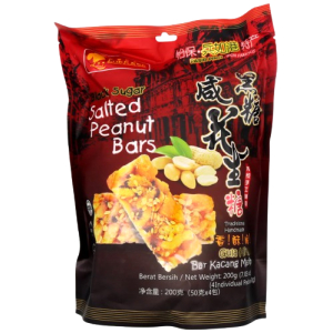 Black sugar salted Peanut bar 200g