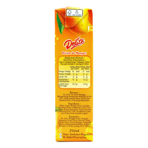 Delite Mango Drink (LS) 250ml x 4 x 6