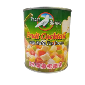 Peace Brand Fruit Cocktail With Nato De Coco 850g