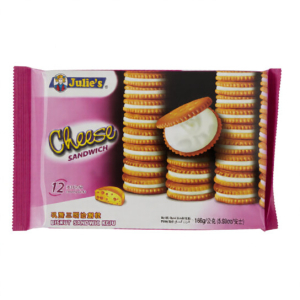 Julies Cheese Crackers 168g