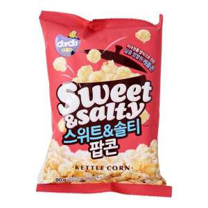 DARDA SWEET&SALTY POPCORN 80G（10525）