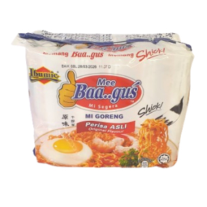 Ibumie Baagus Mi Goreng Asli 70g x 5's