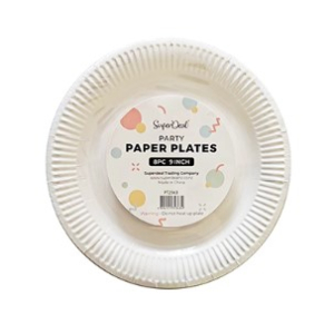 Paper Plate 9''x 24 pcs