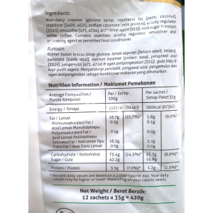 ChekHup 3 in 1 Less Sweet White Coffee