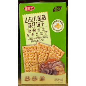 GF NINE MUSHROOMS SODA BISCUIT 2360G