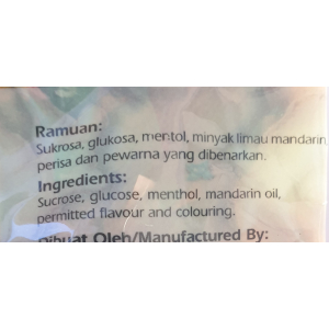 Hack Mandarin Ginger 100g