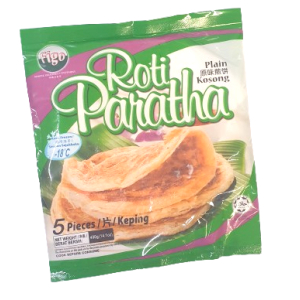 FIGO ROTI PARATHA - PLAIN 5pc=400g