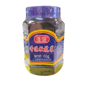 HK Salted Olive Vegetable 450g x 24's  blt