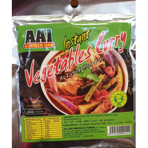 AA1 Vegetable Curry 200g (V)